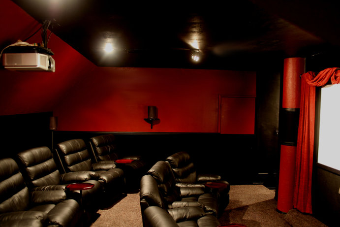 Left Side of Home Theater