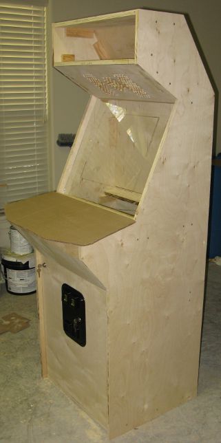 Assembled MAME cabinet
